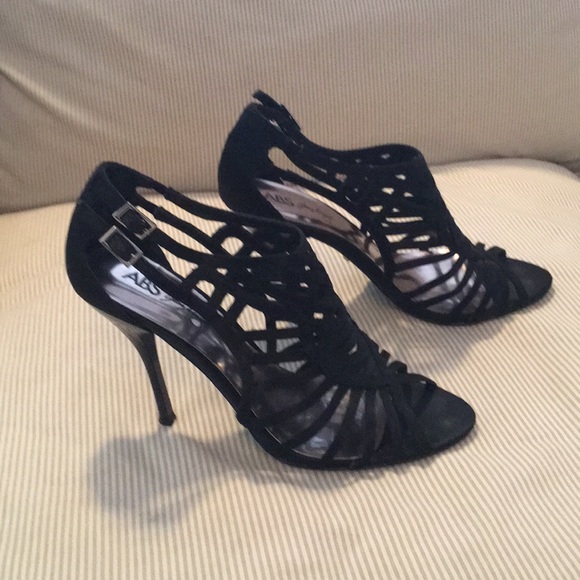 ABS Allen Schwartz Open Toe Ankle Strap Pump - Picture 6 of 7